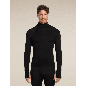 Hanorac Icebreaker 300 MerinoFine™ Polar LS Roll Neck Men Black