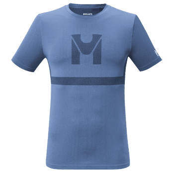 Tricou cu mânecă scurtă Millet Wanaka Seamless TS SS Men CORONET BLUE