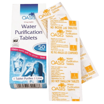Dezinfecție Yate OASIS Water purification tablets