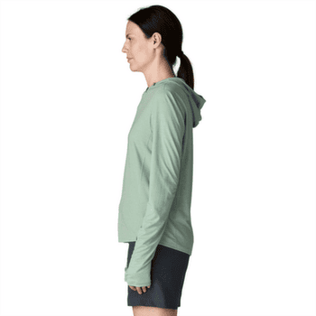 Tricou cu mânecă lungă Patagonia Cap Cool Sun Hoody Women Thermal Blue - Thin Ice X-Dye