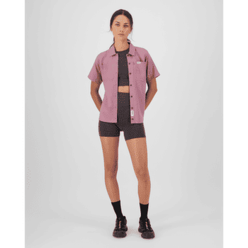 Cămașă cu mânecă scurtă Mons Royale AT Merino Short Sleeve Shirt Women Sierra Pink