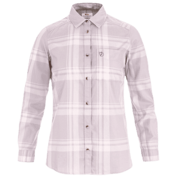 Cămașă cu mânecă lungă Fjällräven ÖVIK LITE FLANNEL SHIRT WOMEN Lavender Mist-Eggshell