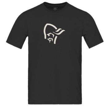 Tricou cu mânecă scurtă Norrona /29 cotton viking T-Shirt Men Caviar Black/Snowdrop