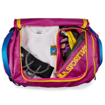 Geantă La Sportiva Nomad 40 Duffel Bag Fucsia/Giallo