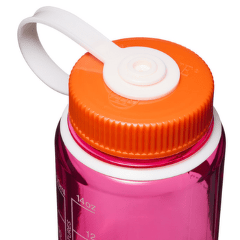 Sticlă Nalgene Wide-Mouth 500 mL Sustain Fuchsia Purple w/Flame