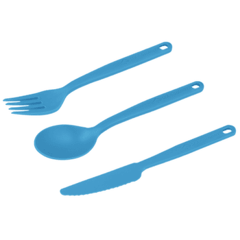 Set Sea to Summit Camp Cutlery Set 3 Piece Cendre Blue