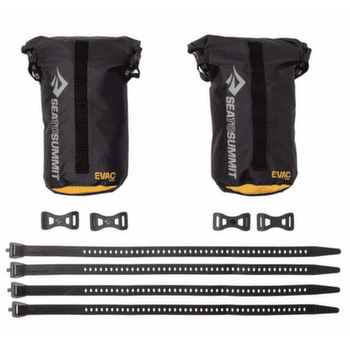 Geantă Sea to Summit Evac Bikepack Dry Bag Set 2 Piece 3.7L Black-Black
