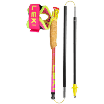 Gaură Leki Ultratrail FX.One SL neonpink-pastelloarange-neonyellow