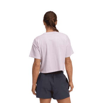 Tricou cu mânecă scurtă Black Diamond Diamond Crop SS Tee Women Soft Lilac