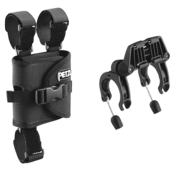 Adaptor Petzl Mount for bicycle handlebars