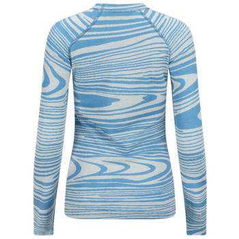 Tricou cu mânecă lungă Aclima WarmWool Crew Neck Women Niagara Motion