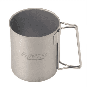 Cană Soto Ultralight Titanium Mug 450 ml
