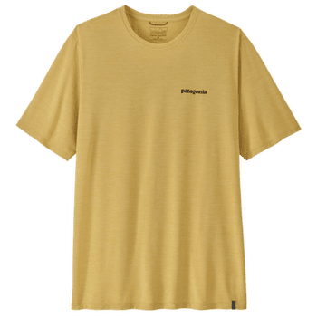 Tricou cu mânecă scurtă Patagonia Cap Cool Daily Shirt  - Boardshort Logo Men Limestone Yellow - Light Limestone Yellow X-Dye