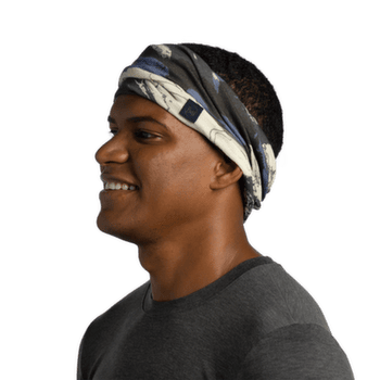 Eșarfă Buff MERINO LIGHTWEIGHT DIGITAL PRINTS ESYR BLUE
