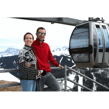 Pulover (închidere 3/4) Kama Sweater 4105 black 110