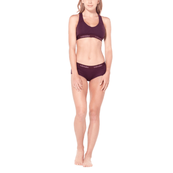 Chiloți Icebreaker Sprite Hot Pants Women (103023) Black/Black