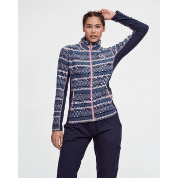 Hanorac Kari Traa Olga Fleece Women SPINK/BRIGHT PINK