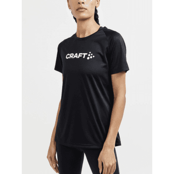 Tricou cu mânecă scurtă Craft CORE Unify Logo Women 999000 Black