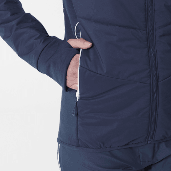 Jachetă Millet White Primaloft Hoodie Women CORONET BLUE/FOGGY DEW