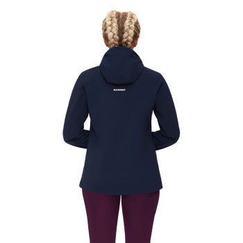 Jachetă Mammut Ultimate Comfort SO Hooded Jacket Women marine 5118