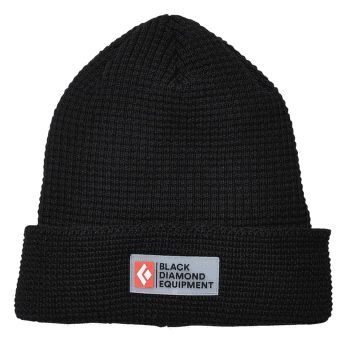 Căciuli Black Diamond Double Waffle Beanie Black