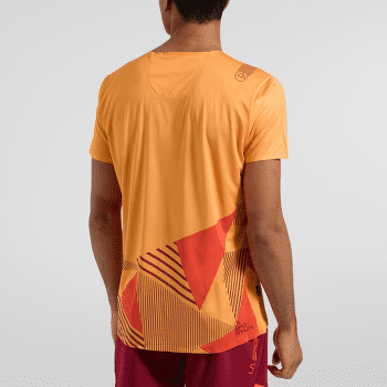 Tricou cu mânecă scurtă La Sportiva COMP T-SHIRT Men Night Sky/Mountain Red