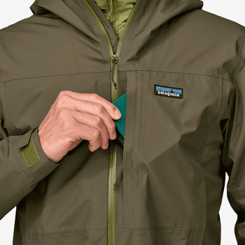 Jachetă Patagonia Boulder Fork Rain Jacket Men Blue Sage