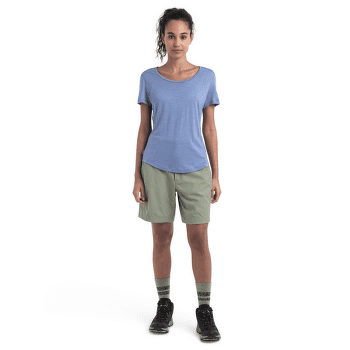 Tricou cu mânecă scurtă Icebreaker Merino 125 Cool-Lite Sphere SS Scoop Tee Women DAWN HTHR