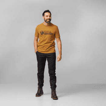 Tricou cu mânecă scurtă Fjällräven Lush Logo T-Shirt Men UN Blue