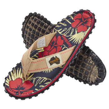 Şlapi Gumbies Gumbies Denim Hibiscus Denim Hibiscus