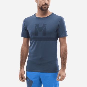 Tricou cu mânecă scurtă Millet Wanaka Seamless TS SS Men CORONET BLUE