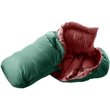 Sac de dormit deuter Starlight Down seagreen-redwood
