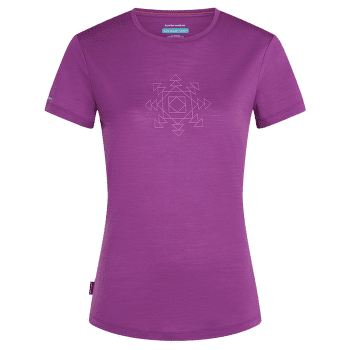 Tricou cu mânecă scurtă Icebreaker Merino Blend 125 Cool-Lite™ Sphere SS Tee Fusion Women PASSION
