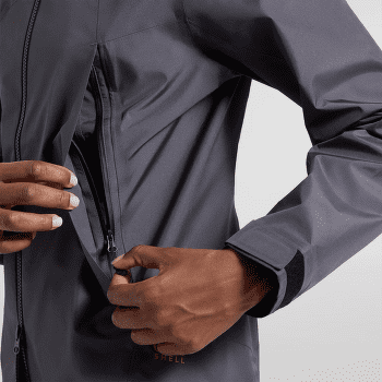 Jachetă La Sportiva DISCOVER SHELL JACKET Women Limestone/Night Sky