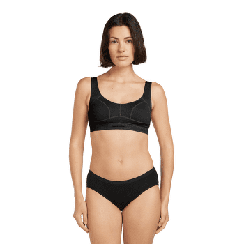 Sutien Icebreaker Merino Queens Clasp Bra Women BLACK