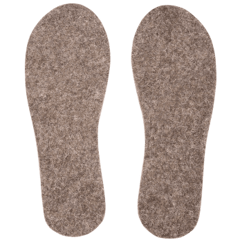 Inserții pentru pantofi Tova Wool soles Precut Eco Natural Brown
