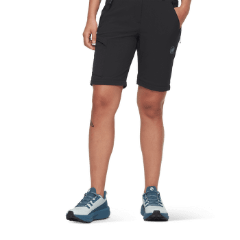 Pantaloni Mammut Runbold IV Zip Off Pants Women black 0001