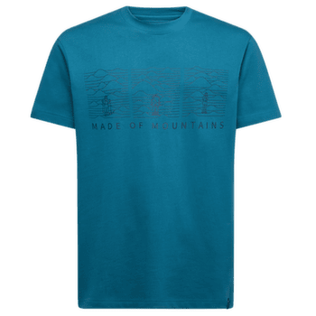 Tricou cu mânecă scurtă La Sportiva MADE OF MOUNTAIN Men Lake/Night Sky