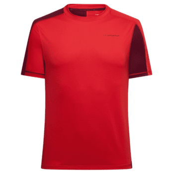 Tricou cu mânecă scurtă La Sportiva JUST RIGHT T-SHIRT Men Mountain Red/Redwood