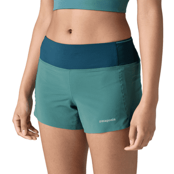 Pantaloni scurți Patagonia Strider Pro Shorts Women Moon Tripper: Blue Sage