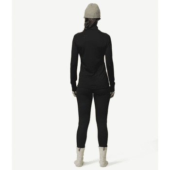 Tricou cu mânecă lungă Devold Duo Active Zip Neck Women 951 BLACK