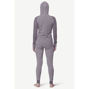 Tricou cu mânecă lungă Devold Kvitegga Merino 230 Hoodie Women 167A ORCHID