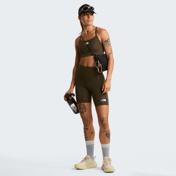 Pantaloni scurți The North Face Flex 8IN Tight Women NEW TAUPE GREEN