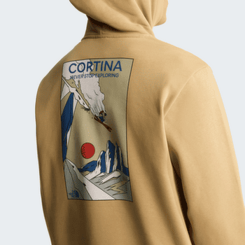 Hanorac The North Face U Mountain Celebration Relaxed Hoodie-Graphic Men Khaki Stone
