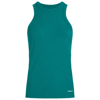 Maiou Icebreaker Merino Blend Rib Lotus Tank Women TIDAL TEAL
