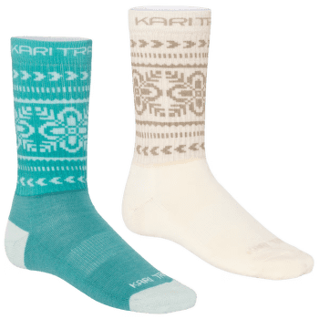 Șosete Kari Traa  Puffin Sock 2PK LAG/BLUE LAGOON