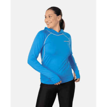 Tricou cu mânecă lungă Kari Traa SANNE SUNSHIRT AQUAT/AQUATIC