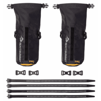 Geantă Sea to Summit Evac Bikepack Dry Bag Set 2 Piece 3.7L Black-Black