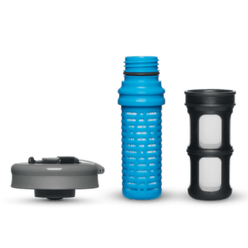 Geantă Hydrapak SEEKER+ 6L GRAVITY FILTER KIT Mammoth Grey