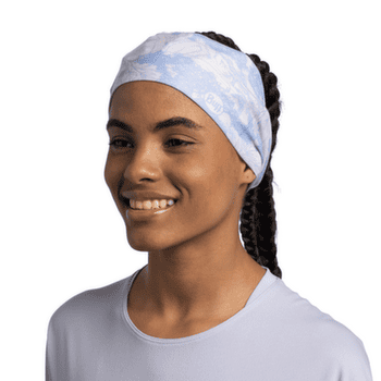 Bandă pentru cap Buff COOLNET UV ELLIPSE HEADBAND LUAD SEAGROVE GREEN